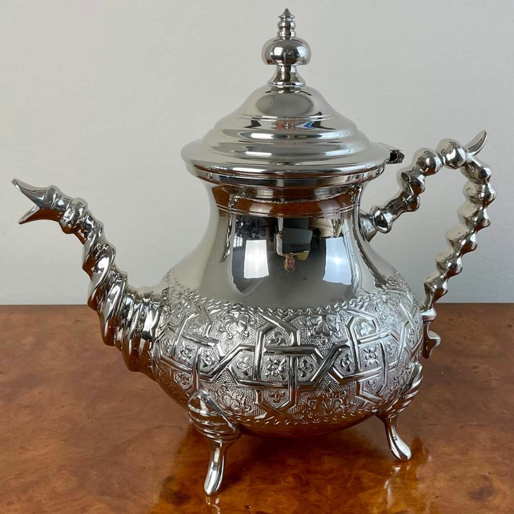 Bennani Freres Silver Plate Teapot